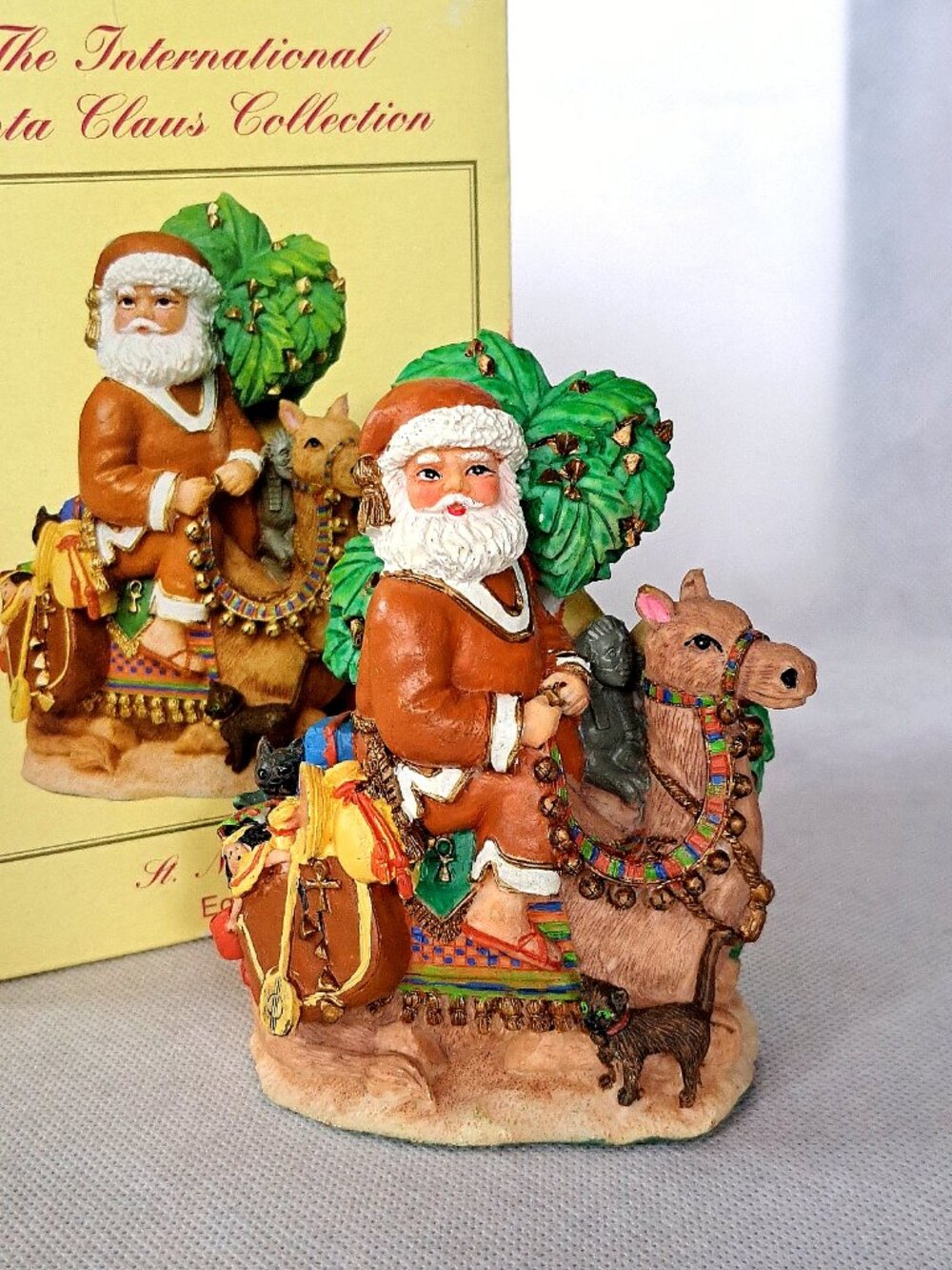 NIB The International Santa Claus Collection St. Nicholas Egypt Figure SC93 2007
